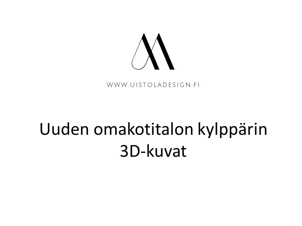 Uuden kylppärin 3dkuvat